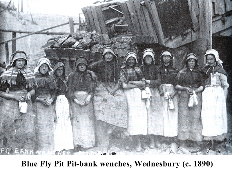 scan0049 Blue Fly Pit Pit-bank wenches Wednesbury (c. 1890)